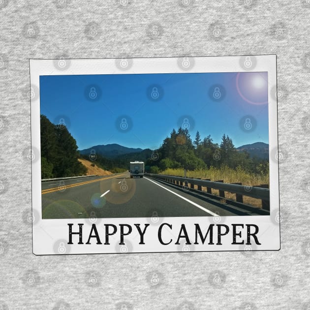 snapshot road trip (happy camper) by mystudiocreate